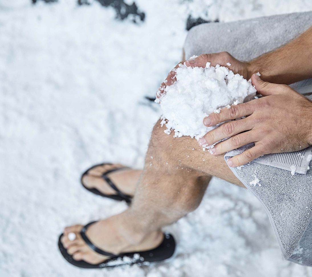 TechnoAlpin Indoor Knietherapie Schnee