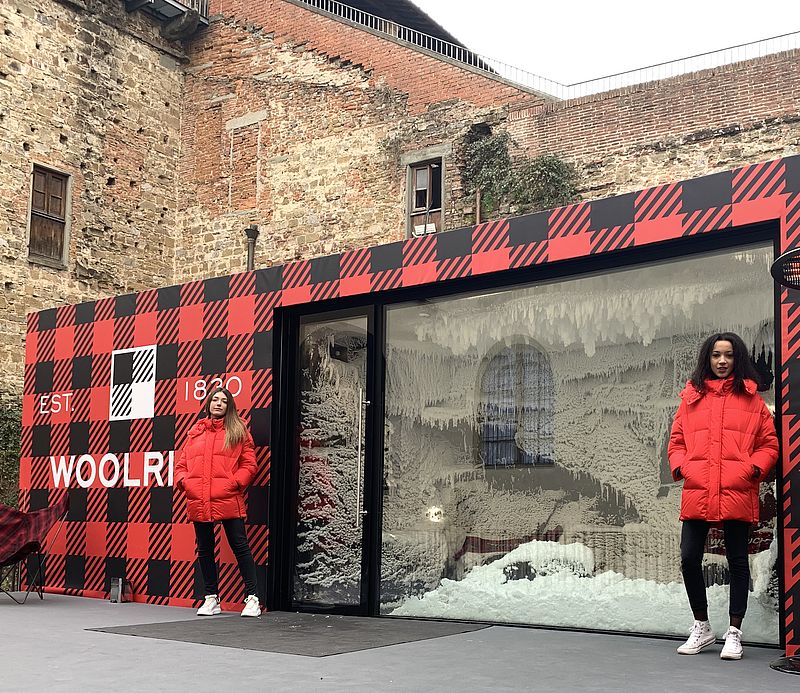 TechnoAlpin Pitti Uomo Messe Installation